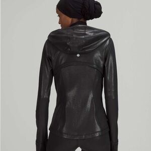 Lululemon Athletica Shimmering Black Hooded Jacket